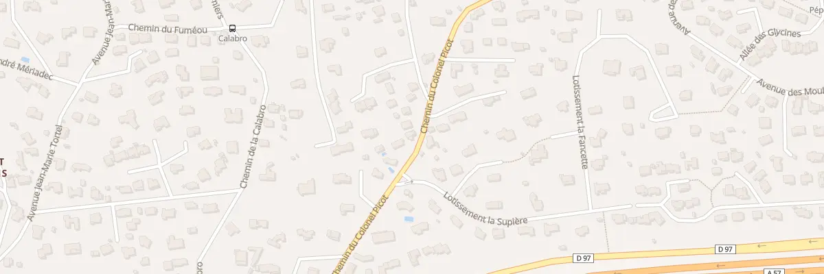 Plan du 279 Av Colonel Picot à La Valette-du-Var