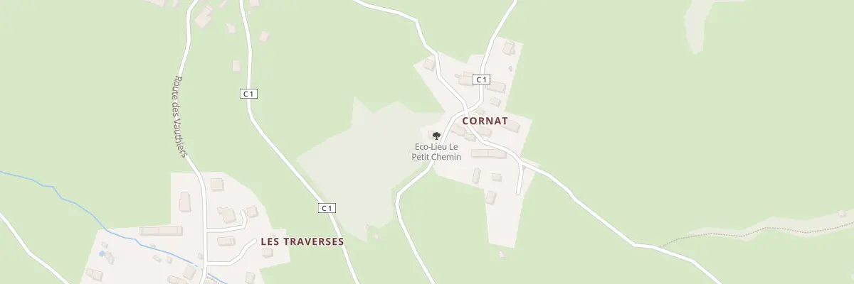 Plan du 1471 Cornat à Saint-Offenge