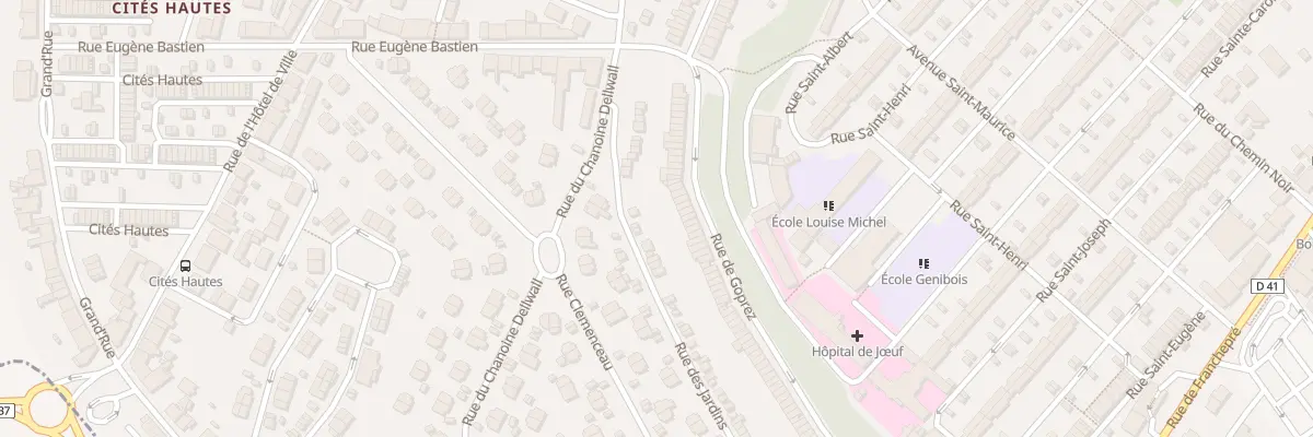 Plan du 152 Rue de Goprez à Jœuf