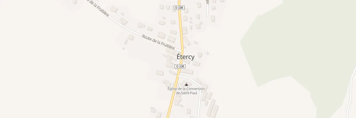Plan du 71 Rte d’Hauteville à Étercy
