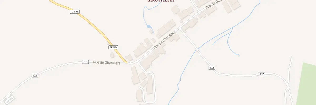 Plan du 110 Rue de Girovillers à Domjulien