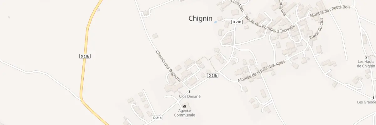 Plan du 48A Che des Bugnons à Chignin
