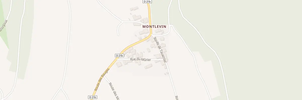 Plan du 515 Rte de Tavarnier à Chignin