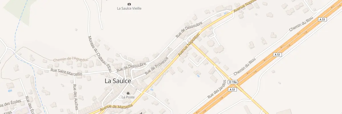 Plan du 160 Av Napoléon à La Saulce