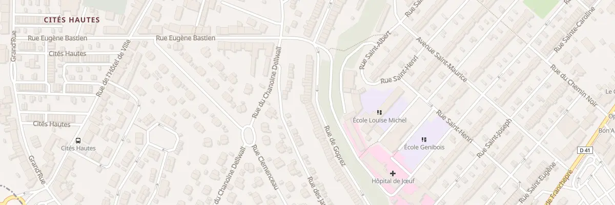 Plan du 146 Rue de Goprez à Jœuf