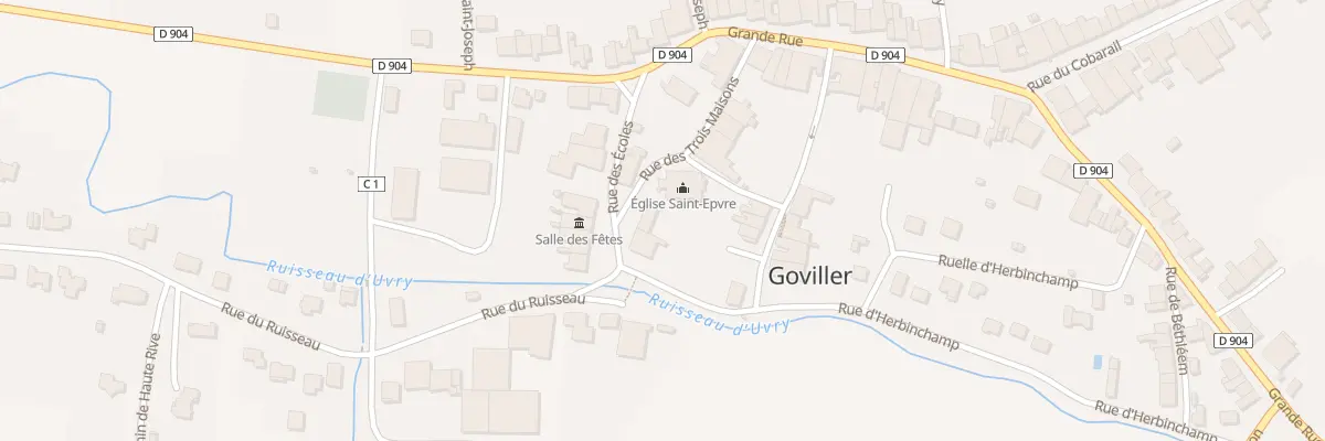 Plan du 5 Rue Des Écoles à Goviller