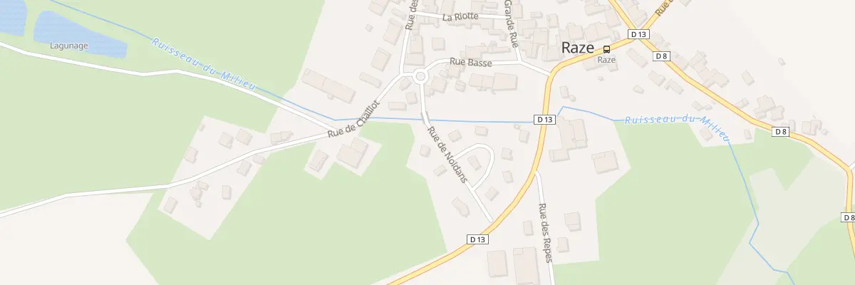 Plan du 65 Rue de Noidans à Raze