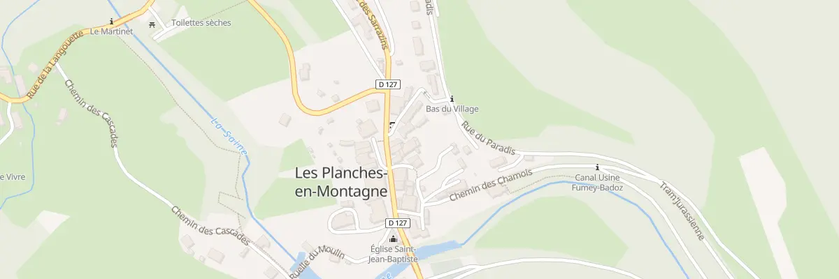 Plan du 18 Rle du Lavoir aux Planches-en-Montagne