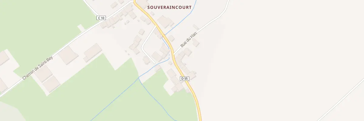Plan du 2 Rue du Han à Lalœuf