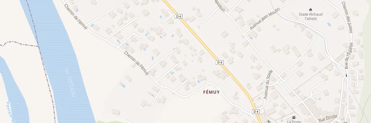 Plan du 5246A Femuy à Volonne