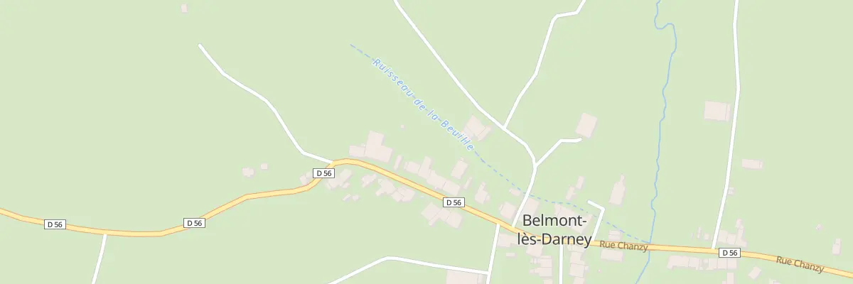 Plan du 8 Rue Chanzy à Belmont-lès-Darney