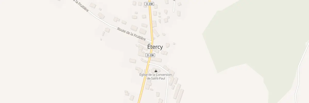 Plan du 80 Rte d’Hauteville à Étercy