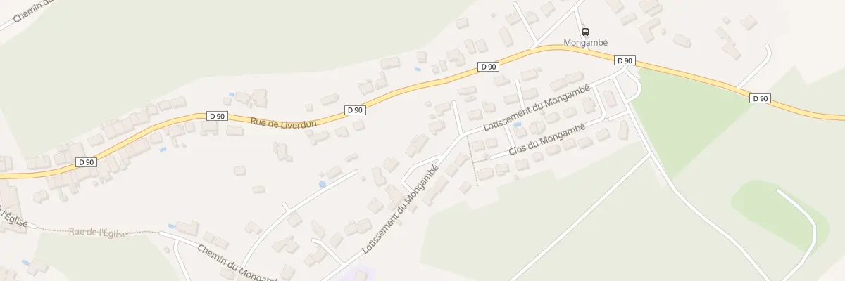 Plan du 14 Lot du Mongambé à Aingeray