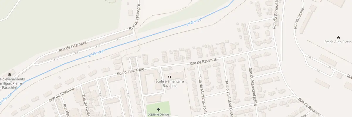 Plan du 67 Rue de Ravenne à Jœuf