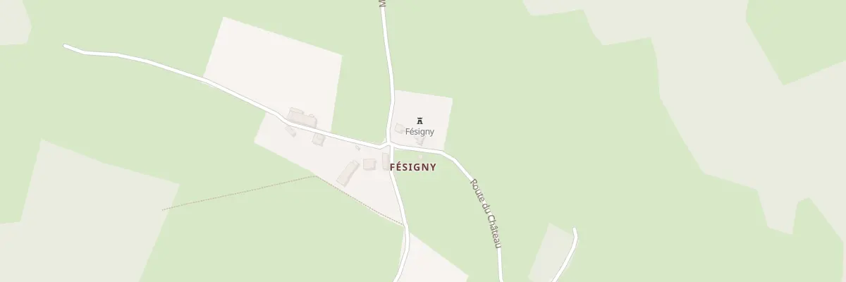 Plan du 410 Mte de Fesigny à Cusy