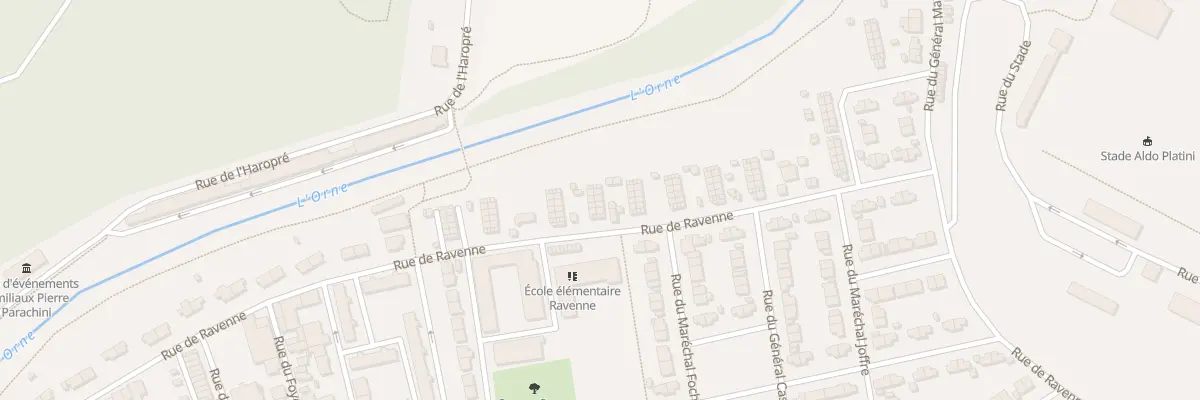 Plan du 81 Rue de Ravenne à Jœuf
