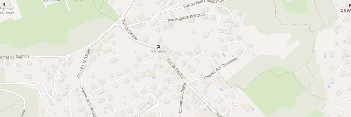 Plan du 9 Rue de Velotte à Besançon