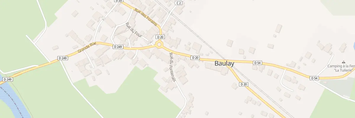 Plan du 22 Rue Grande Rue à Baulay