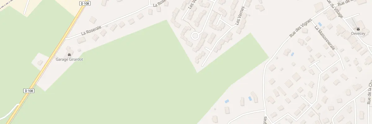 Plan du 2 Les Trèfles à Devecey