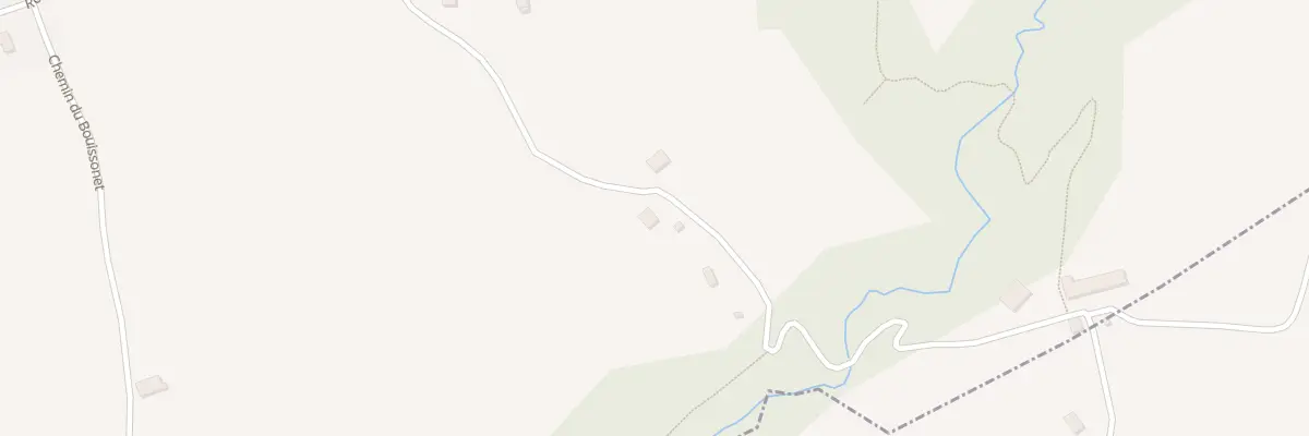 Plan du 740 Rte de Chez Botton à Mésigny