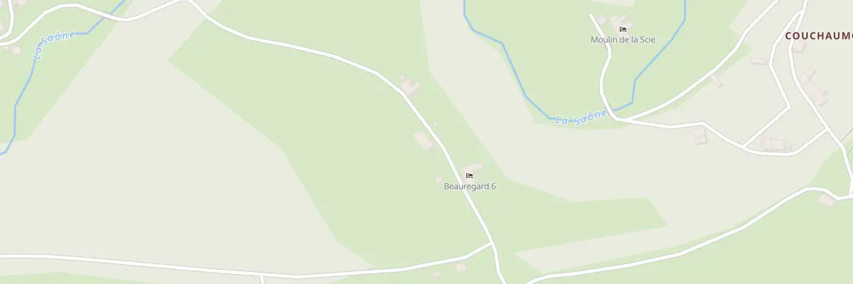 Plan du 7 Beauregard à Claudon