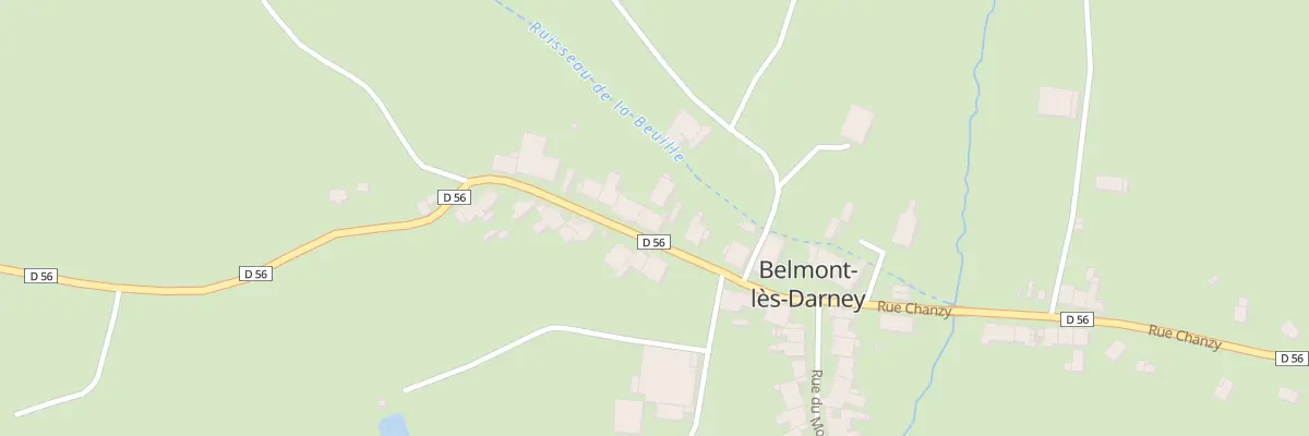 Plan du 12 Rue Chanzy à Belmont-lès-Darney