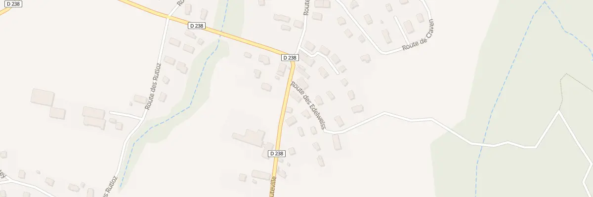 Plan du 496 Rte d’Hauteville à Étercy