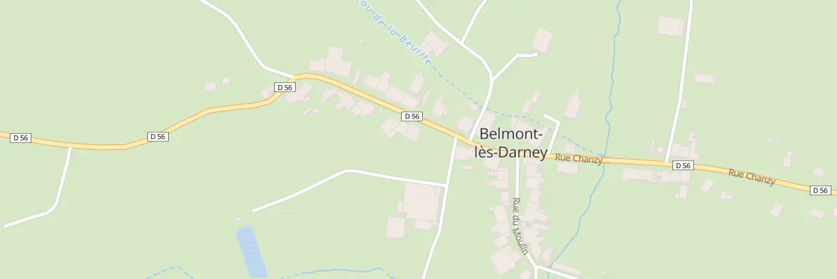 Plan du 9 Rue Chanzy à Belmont-lès-Darney