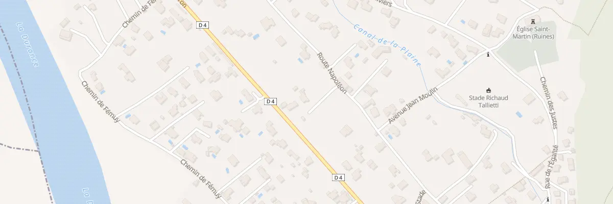 Plan du 5075 La Clede à Volonne
