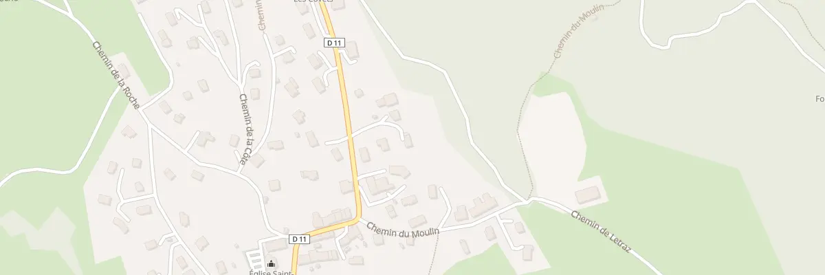 Plan du 5296F Les Covets à Curienne