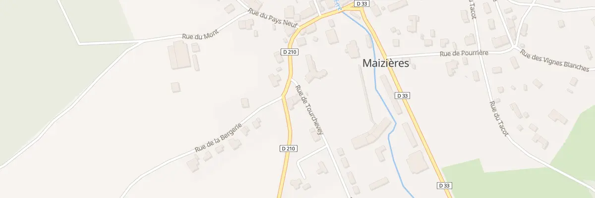 Plan du 2 Rue de Tourchevey à Maizières