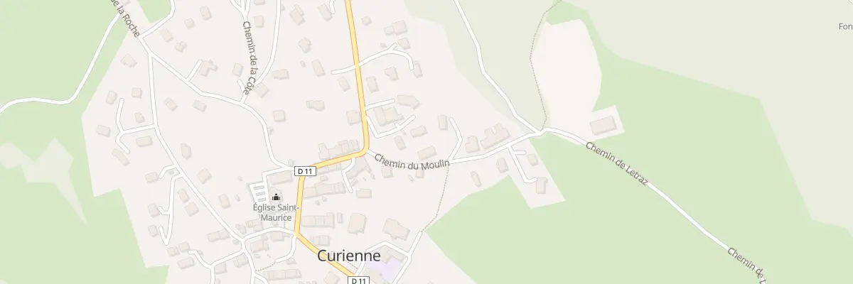 Plan du 5294 Les Covets à Curienne