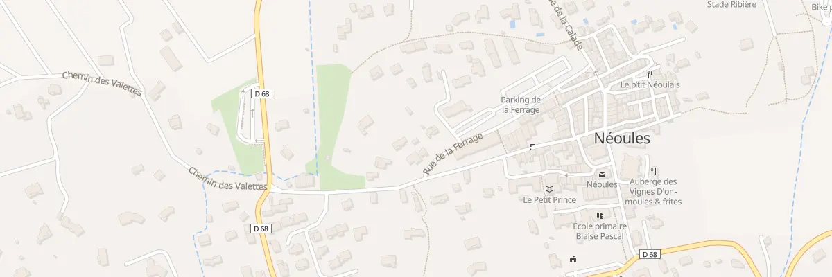 Plan du 5411 Av de Font Marcellin à Néoules