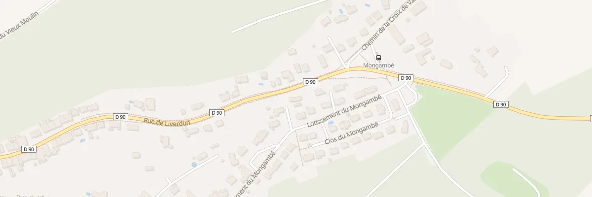 Plan du 22 Lot du Mongambé à Aingeray