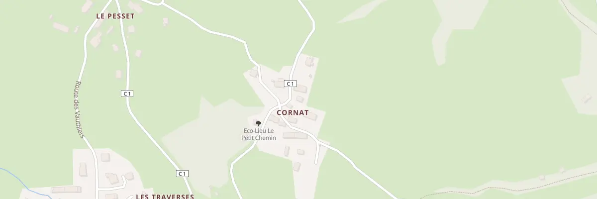 Plan du 5028 Cornat à Saint-Offenge