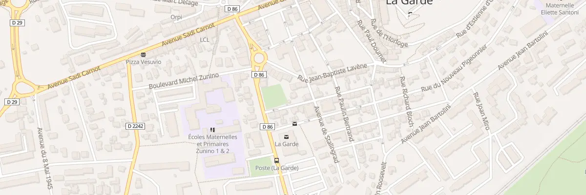 Plan du 53 Rue Ambroise Croizat à La Garde
