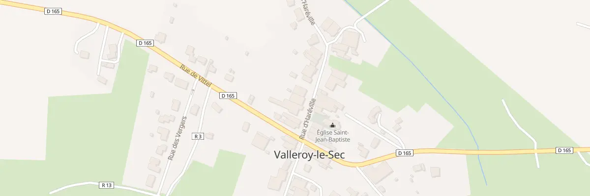 Plan du 61 Rue d’Harèville à Valleroy-le-Sec