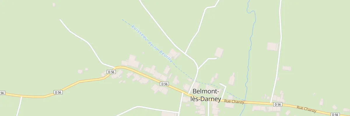 Plan du 14 Rue Chanzy à Belmont-lès-Darney