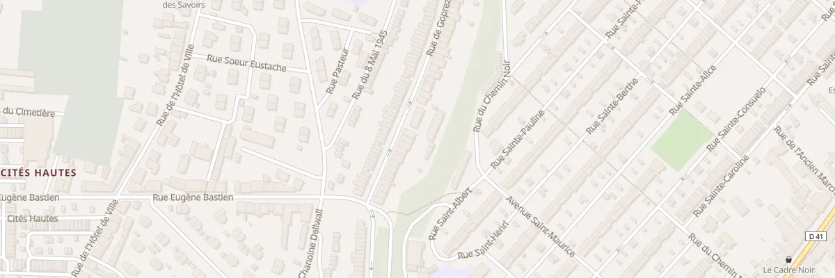 Plan du 59 Rue de Goprez à Jœuf