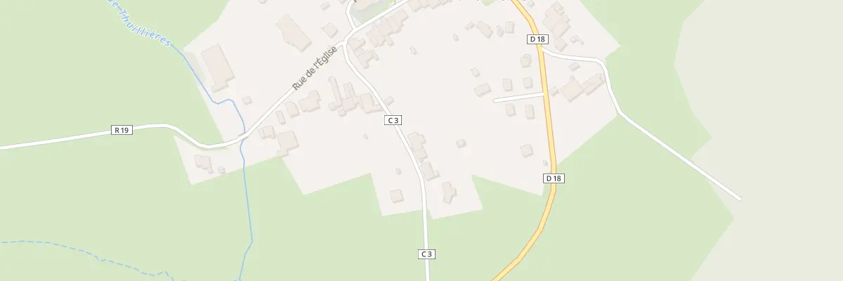 Plan du 141 Rue de Chevre Roche à Thuillières