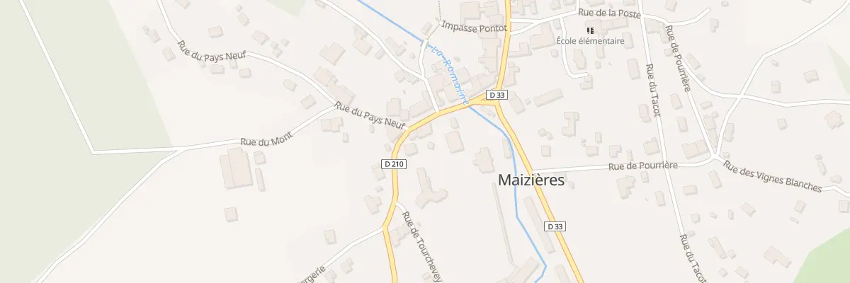 Plan du 3 Rue d’Eguilley à Maizières
