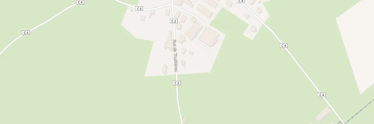 Plan du 265 Rue de Thuillières à Valleroy-le-Sec