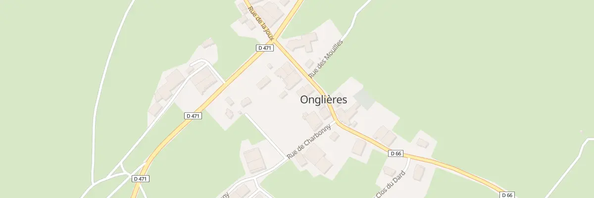 Plan du 9 Rue de l’Eglise à Onglières
