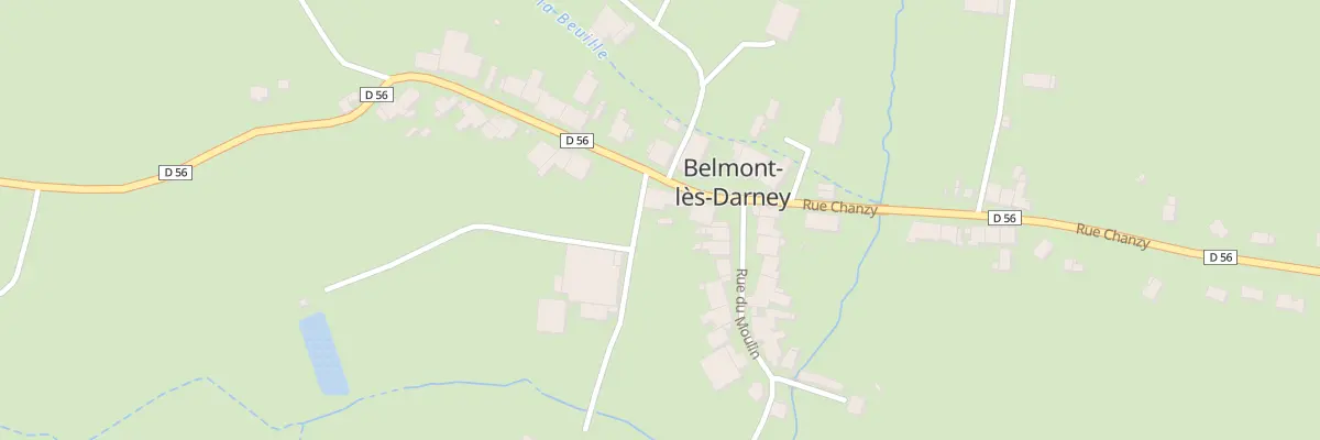 Plan du 11 Rue Chanzy à Belmont-lès-Darney