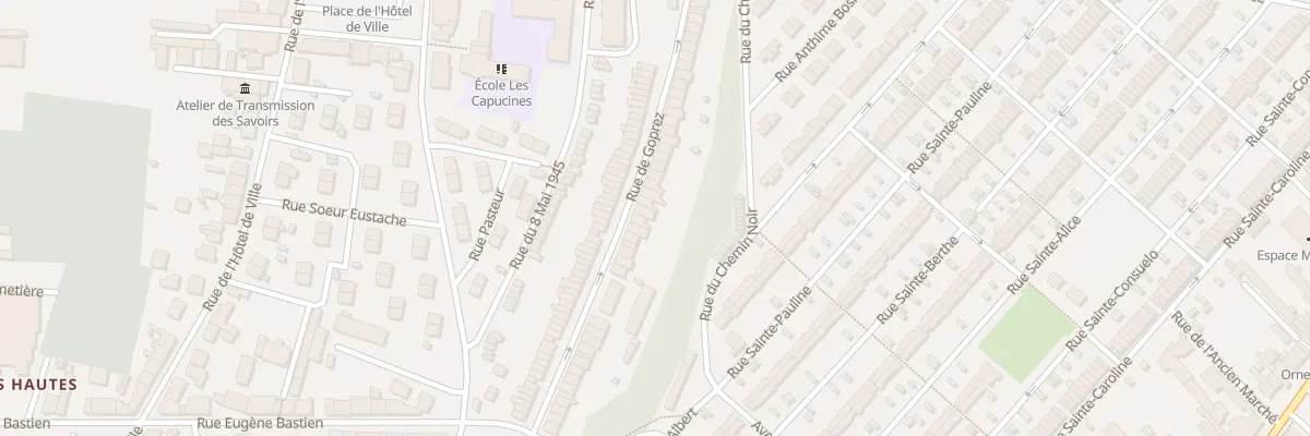 Plan du 45 Rue de Goprez à Jœuf