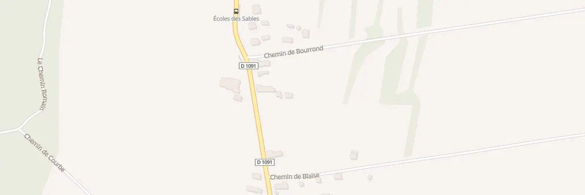 Plan du 62 Rte Departementale 1091 au Bourg-d’Oisans
