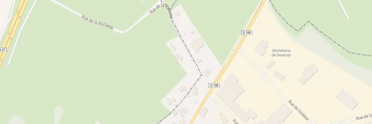 Plan du 5B Rue de la Rochette à Chevroz