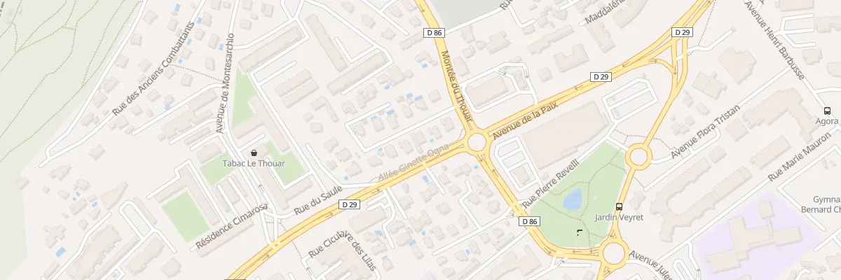 Plan du 57 Rue des Violettes à La Garde