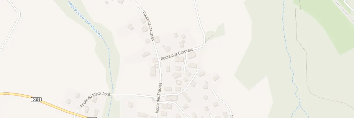 Plan du 50 Rte des Cavorets à Étercy