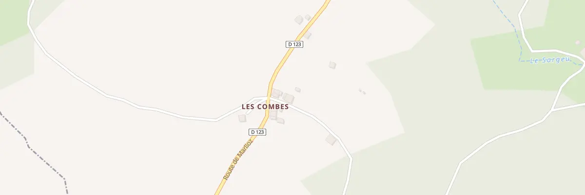 Plan du 37 Che des Combes à Chavannaz